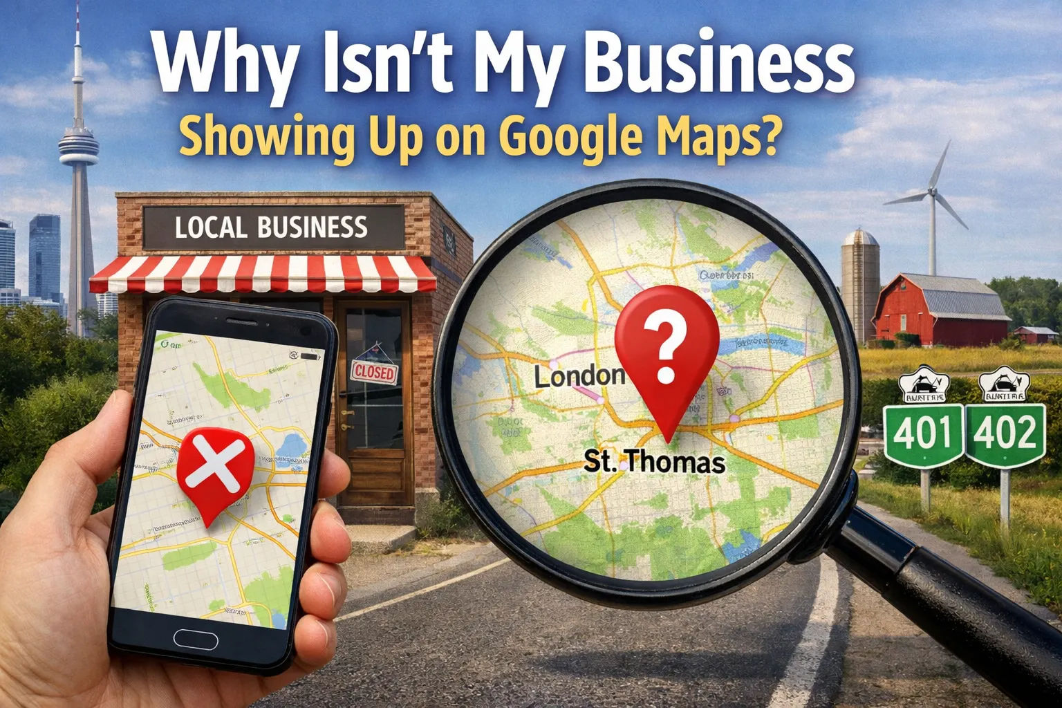 Google Maps Local Search Results